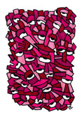 De Rose Chaos - Kunst Print A4