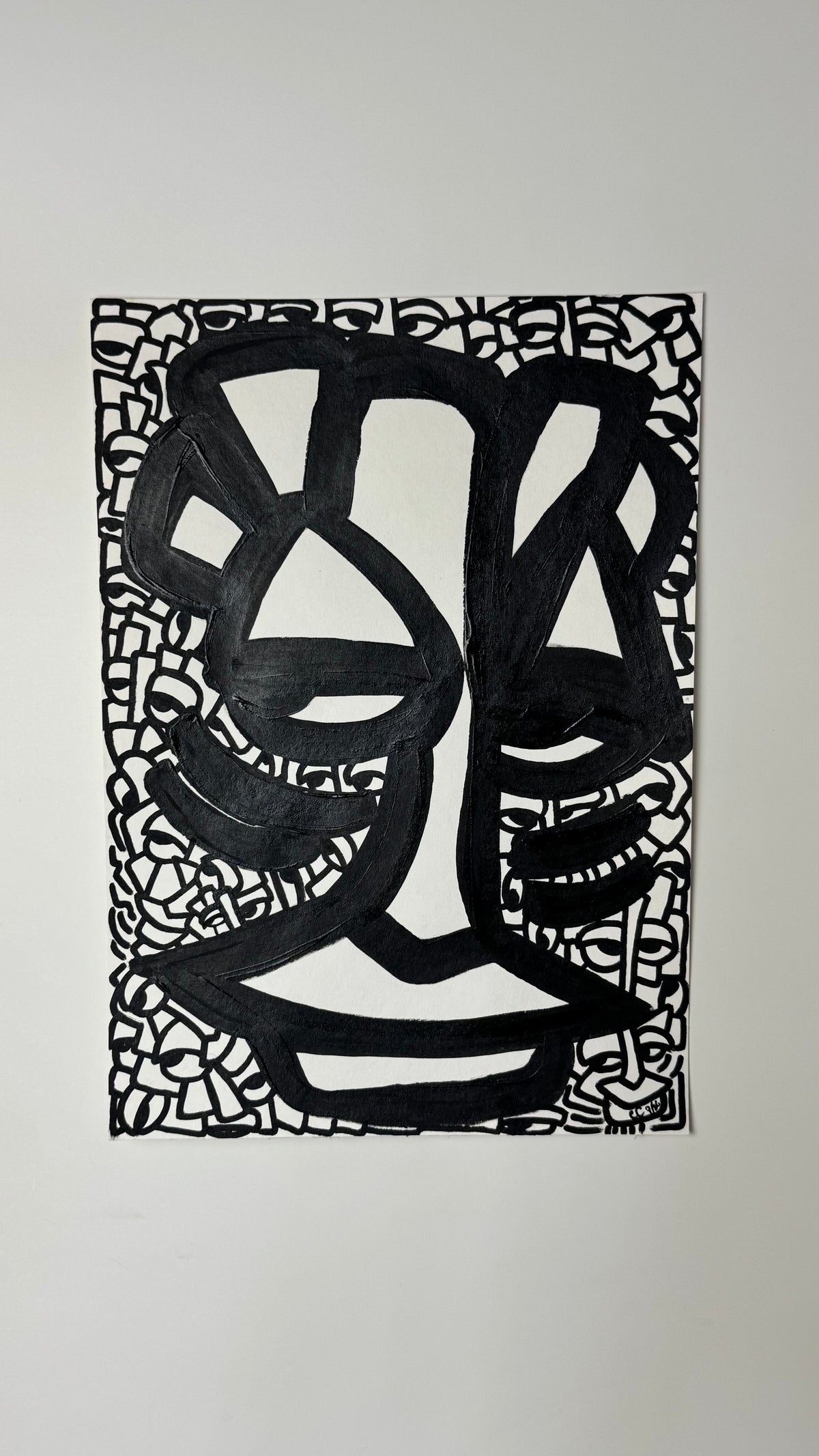 “De Mening van de Buitenstaanders” 24x33.5 cm