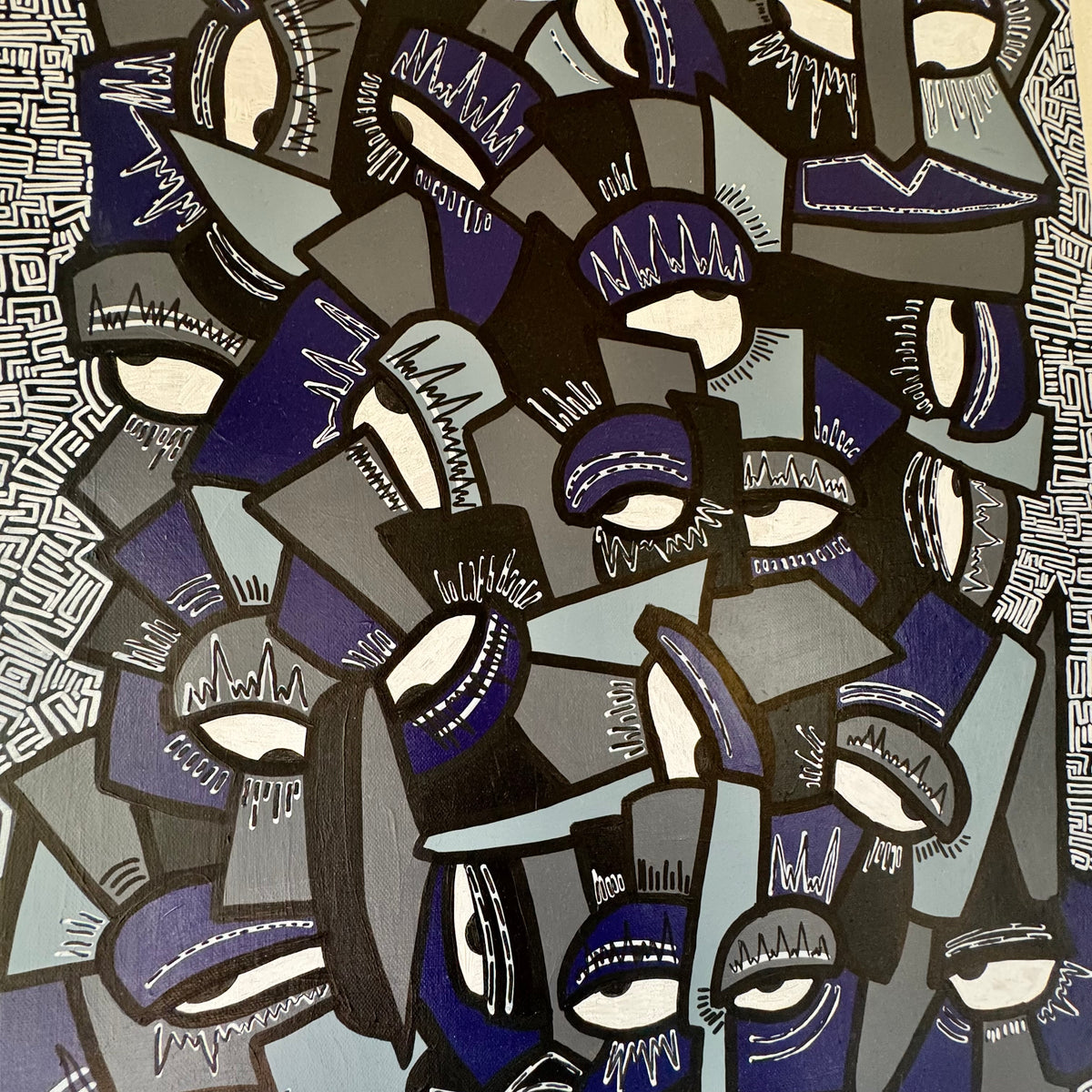 “Stiekem Meekijken 2” 60x80 cm