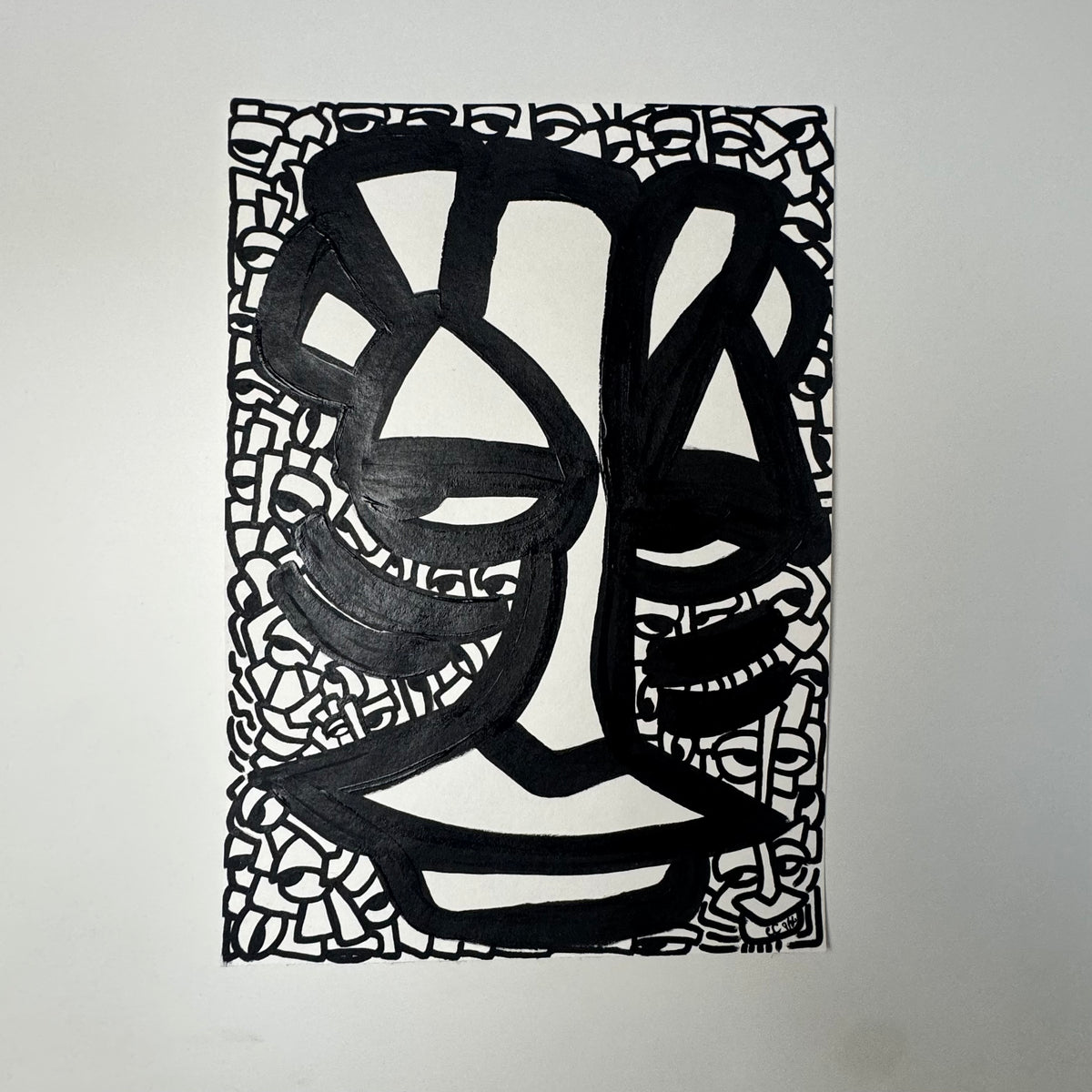 “De Mening van de Buitenstaanders” 24x33.5 cm