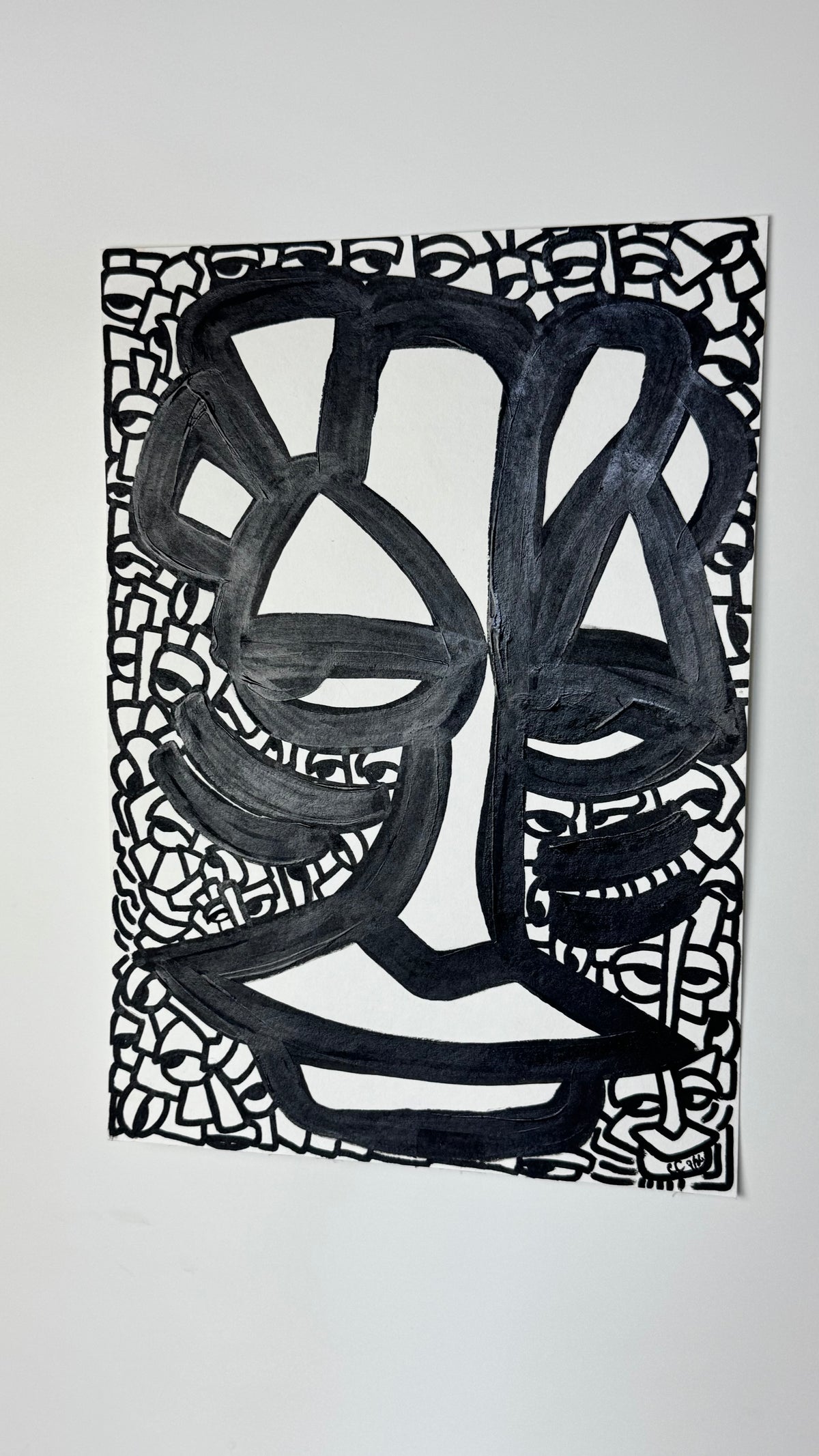 “De Mening van de Buitenstaanders” 24x33.5 cm
